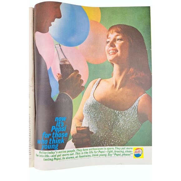 Vintage Saturday Evening Post Magazine Nov 25 1961 Cheerleader Kennedy Ads Salem - Picture 6 of 16